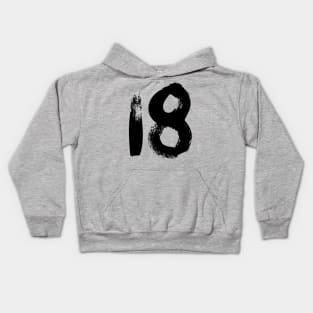 Number 18 Kids Hoodie